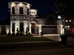 Outdoor Lighting Design, Richardson, TX