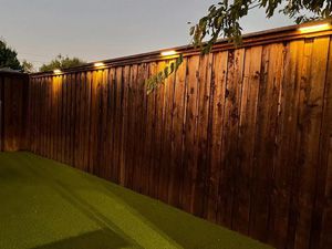 Outdoor Lighting (Fence 2), Plano, TX